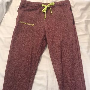Jed North Mens Red Sweatpants, Size Medium